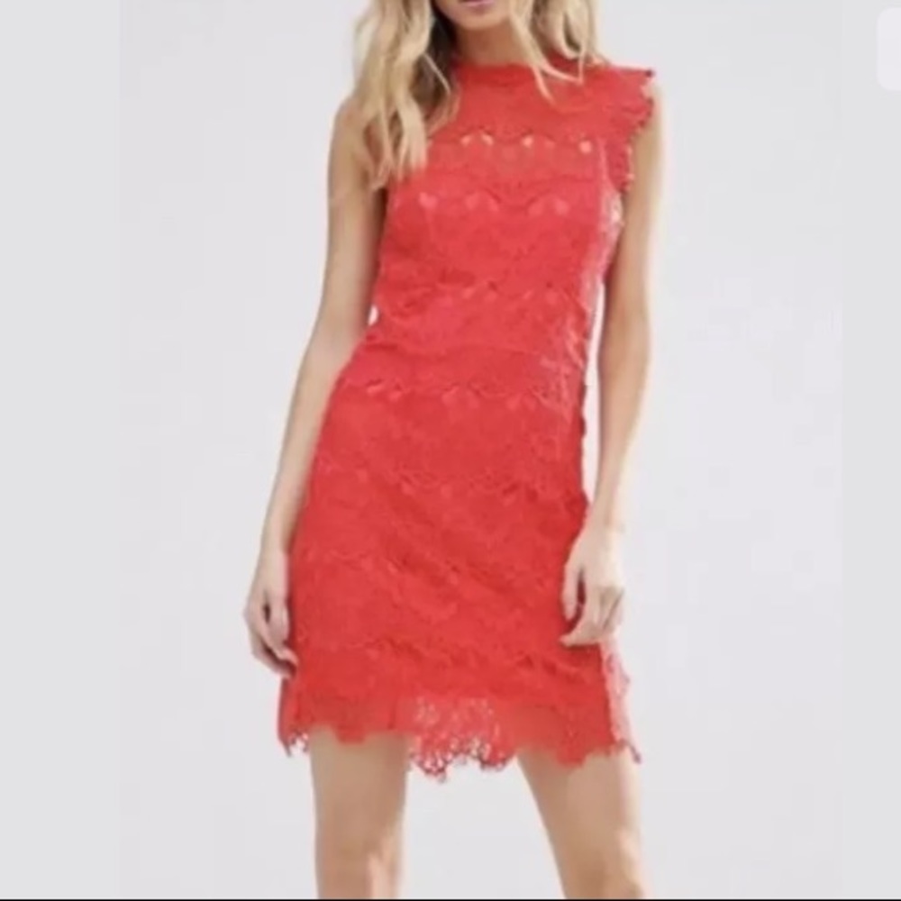 Free People intimately lace dress L NWT